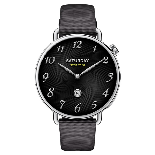 שעון ספורט נשי חכם שיאומי דגם Xiaomi Watch S4 41mm בצבע שחור