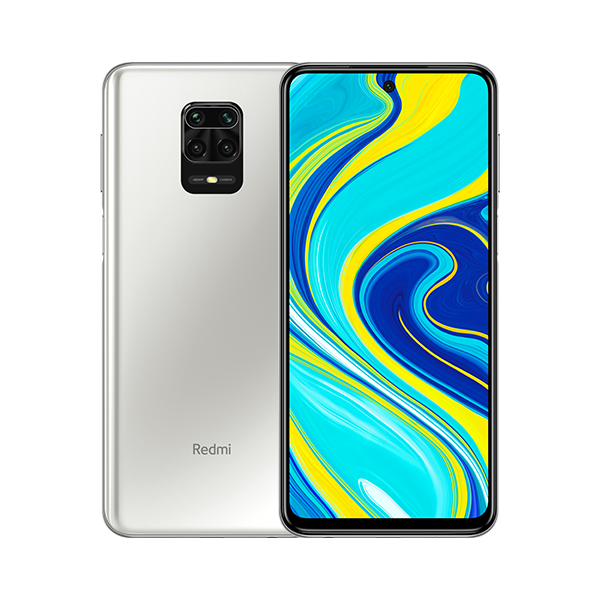 סמארטפון Redmi Note 9S גרסה 6GB+128GB בצבע לבן