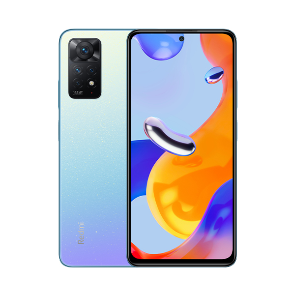 סמארטפון Redmi note 11 Pro גרסה 8GB+128GB בצבע כחול