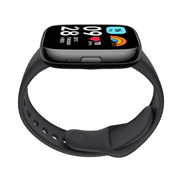 שעון ספורט חכם Redmi Watch 3 Active בצבע שחור