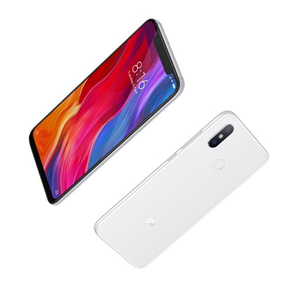 סמארטפון MI 8 גרסה 6GB+64GB בצבע לבן
