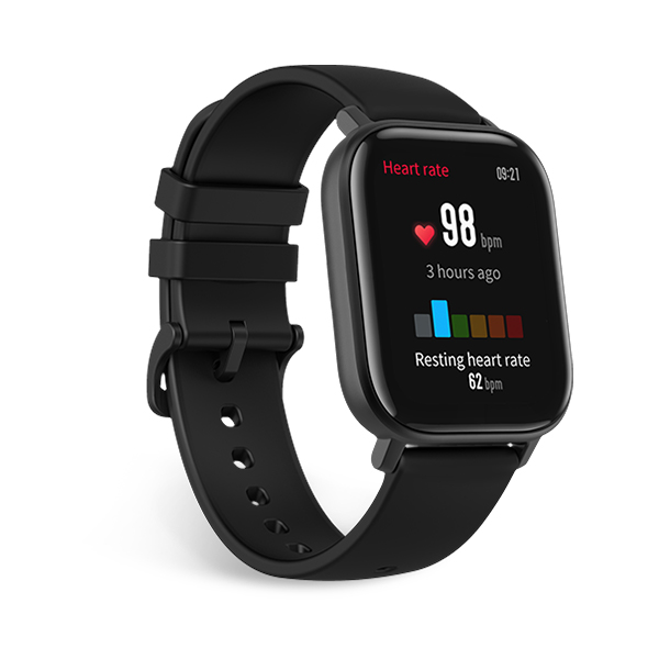 שעון חכם דגם Amazfit GTS בצבע שחור