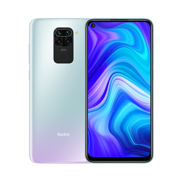 סמארטפון Redmi Note 9 גרסה 4GB+128GB בצבע לבן