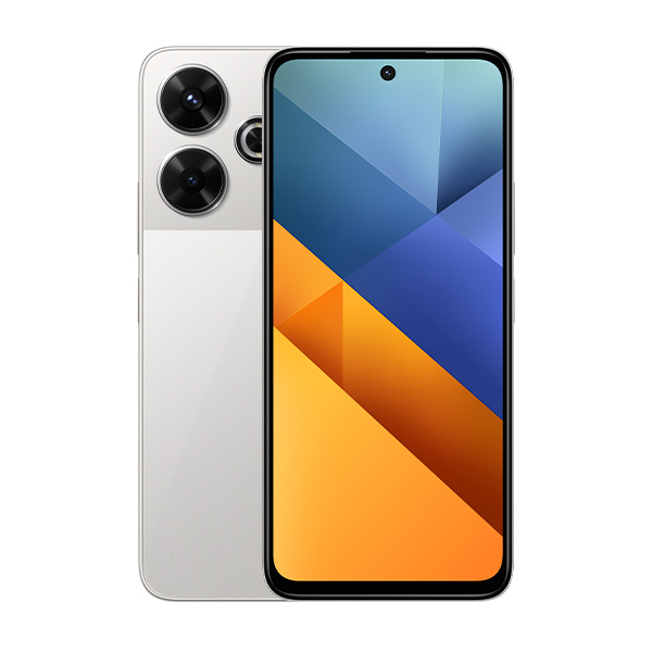 סמארטפון POCO M6 גרסה 8GB+256GB בצבע כסוף