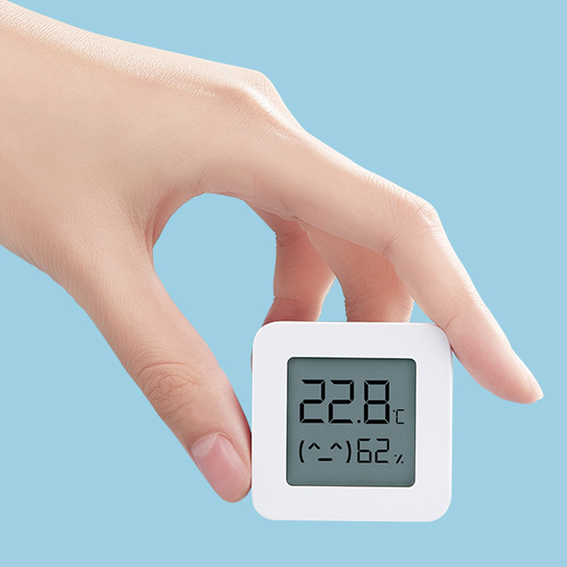 מד טמפרטורה ולחות חכם דגם Mi Temperature and Humidity Monitor 2