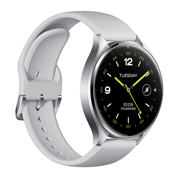 שעון ספורט חכם שיאומי דגם Xiaomi Watch 2 בצבע כסף