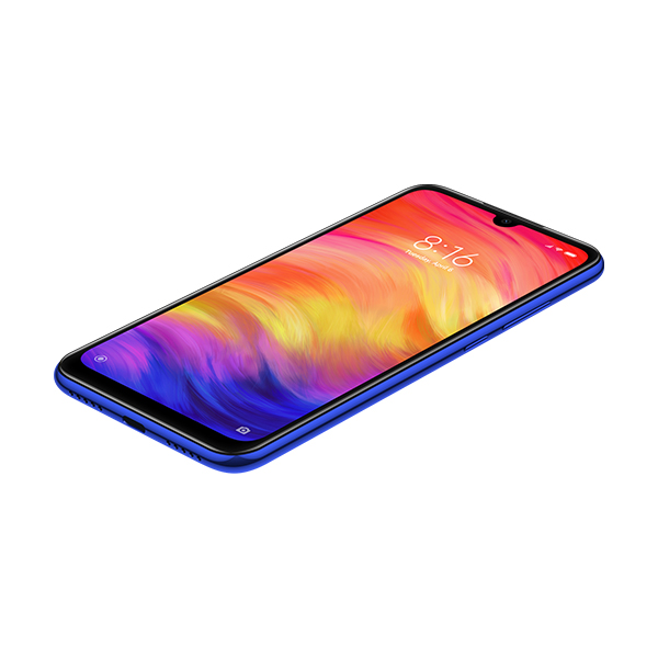 סמארטפון REDMI NOTE 7 גרסה 4GB+128GB בצבע כחול