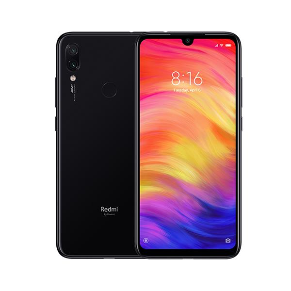 סמארטפון REDMI NOTE 7 גרסה 4GB+128GB בצבע שחור