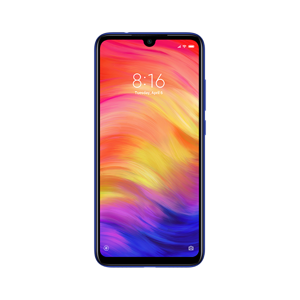 סמארטפון REDMI NOTE 7 גרסה 4GB+128GB בצבע כחול