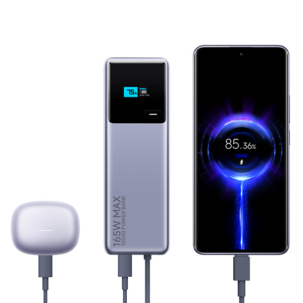 סוללת גיבוי 165W 10000mAh ניידת דגם Xiaomi 165W Power Bank 10000mAh
