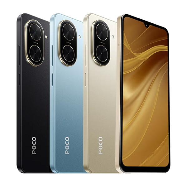 סמארטפון POCO C71 גרסה 3GB+64GB בצבע שחור