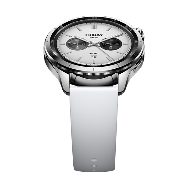 שעון ספורט חכם שיאומי דגם Xiaomi Watch S4 בצבע כסוף