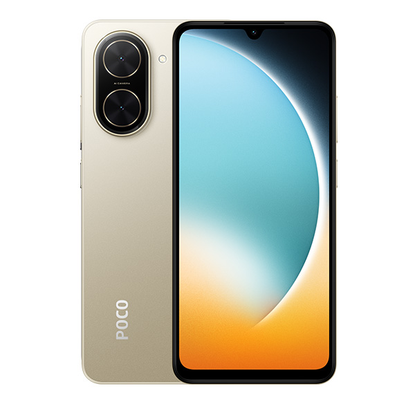 POCO C71 גרסה 3GB+64GB בצבע זהב - תצוגה