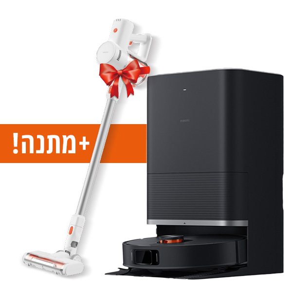 שואב אבק שוטף רובוטי משולב שיאומי דגם Xiaomi Robot Vacuum X20 Max