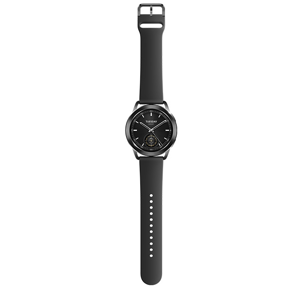 שעון ספורט חכם שיאומי דגם Xiaomi Watch S3 בצבע שחור