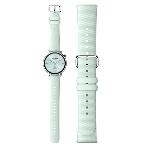 שעון ספורט נשי חכם שיאומי דגם Xiaomi Watch S4 41mm בצבע ירוק