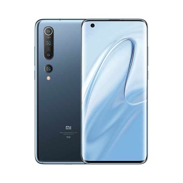 סמארטפון Mi 10 גרסה 8GB+256GB בטכנולוגיית 5G בצבע אפור