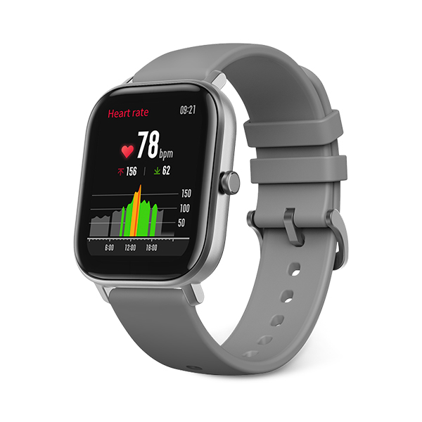 שעון חכם דגם Amazfit GTS בצבע כסוף