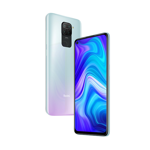 סמארטפון Redmi Note 9 גרסה 4GB+128GB בצבע לבן