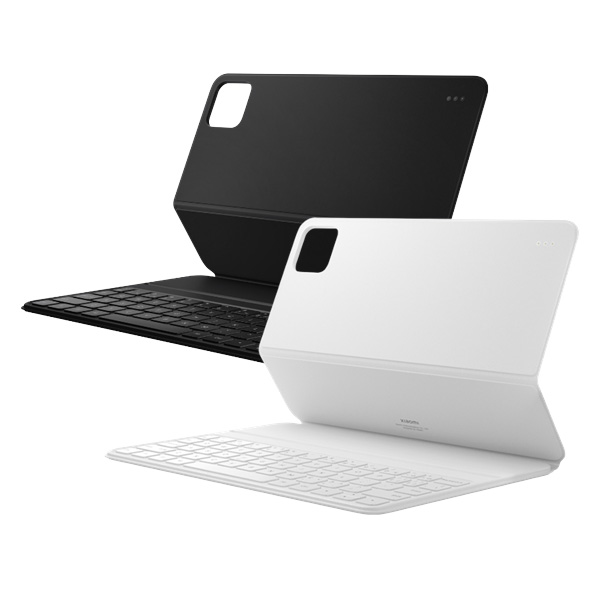 מקלדת כיסוי ספר לטאבלט Xiaomi Pad 7 series Pro keyboard בצבע לבן