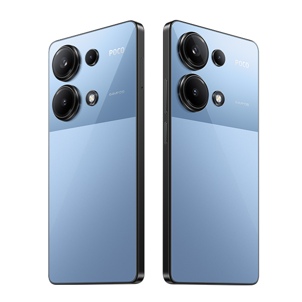 סמארטפון POCO M6 PRO גרסה 8GB+256GB בצבע כחול