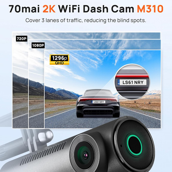 מצלמת רכב חכמה 70mai Dash Cam M310
