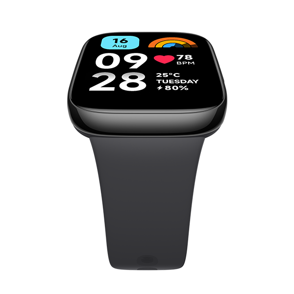 שעון ספורט חכם Redmi Watch 3 Active בצבע שחור