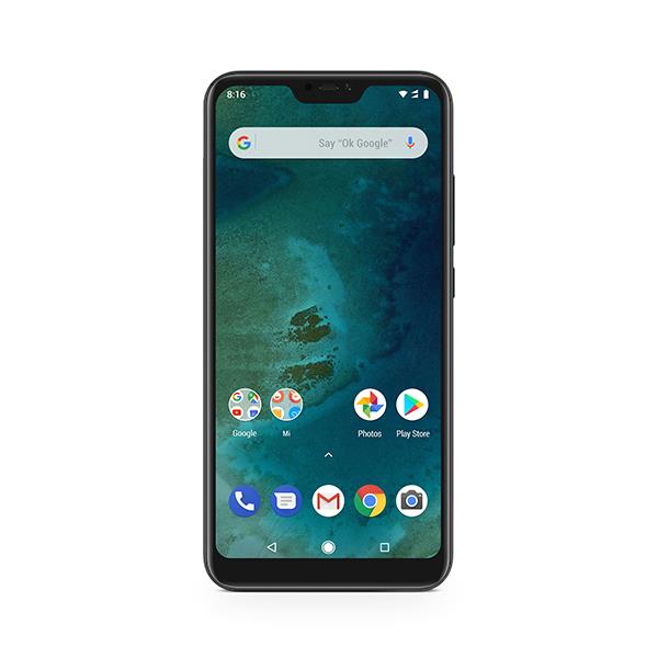 סמארטפון MI A2 LITE גרסה 4GB+64GB בצבע שחור
