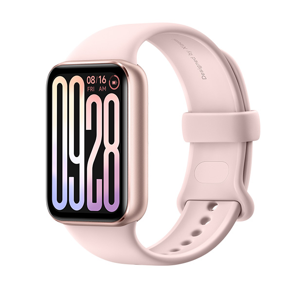 צמיד כושר חכם דור 9 פרו דגם Xiaomi Smart Band 9 Pro בצבע ורוד