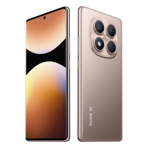 סמארטפון Redmi Note 14 Pro 5G גרסה 12GB+512GB בצבע זהב - תצוגה