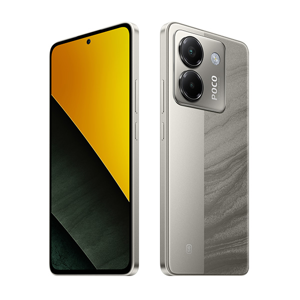 סמארטפון POCO M7 Pro 5G גרסה 8GB+256GB בצבע כסוף
