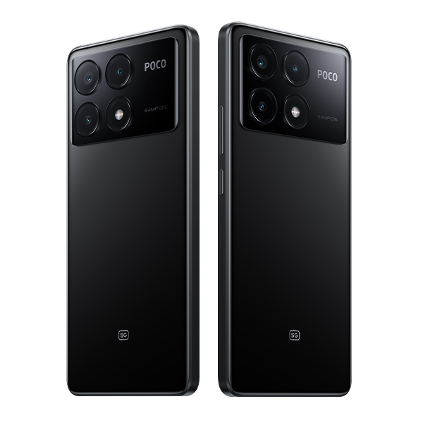 סמארטפון POCO X6 PRO 5G גרסה 8GB+256GB בצבע שחור