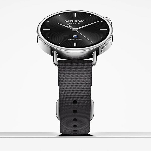 שעון ספורט נשי חכם שיאומי דגם Xiaomi Watch S4 41mm בצבע שחור