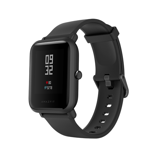 שעון חכם דגם Amazfit Bip Lite בצבע שחור