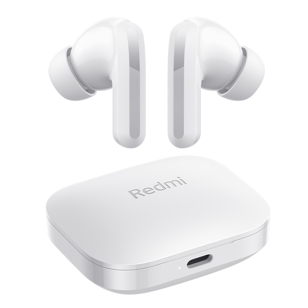 אוזניות Bluetooth שיאומי דגם Redmi Buds 5 בצבע לבן