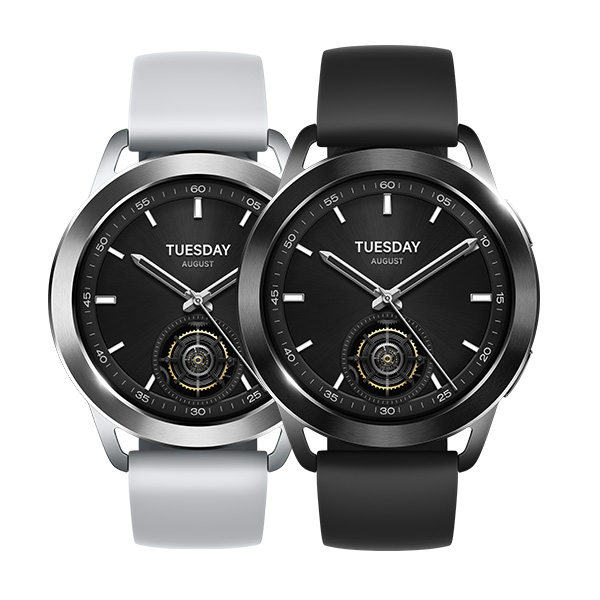 שעון ספורט חכם שיאומי דגם Xiaomi Watch S3 בצבע שחור