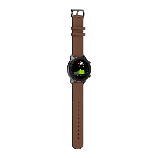 שעון חכם דגם Amazfit GTR 47mm בצבע חום