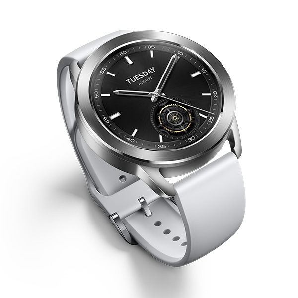 שעון ספורט חכם שיאומי דגם Xiaomi Watch S3 בצבע כסף
