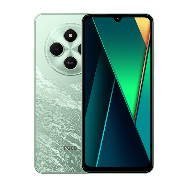 סמארטפון POCO C75 NFC גרסה 8GB+256GB בצבע ירוק
