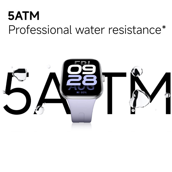 שעון ספורט חכם שיאומי דגם Redmi Watch 5 בצבע שחור