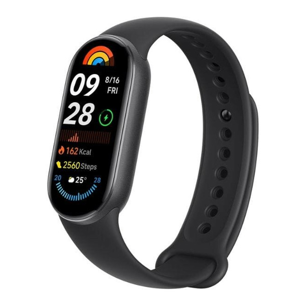צמיד כושר חכם דור 9 דגם Xiaomi Smart Band 9 בצבע שחור