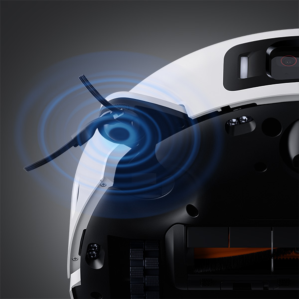 שואב אבק שוטף רובוטי שיאומי דגם Xiaomi Robot Vacuum 5 Pro בצבע לבן