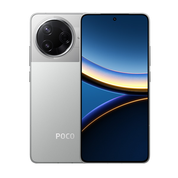 סמארטפון POCO F7 Pro 5G גרסה 12GB+512GB בצבע כסוף - תצוגה