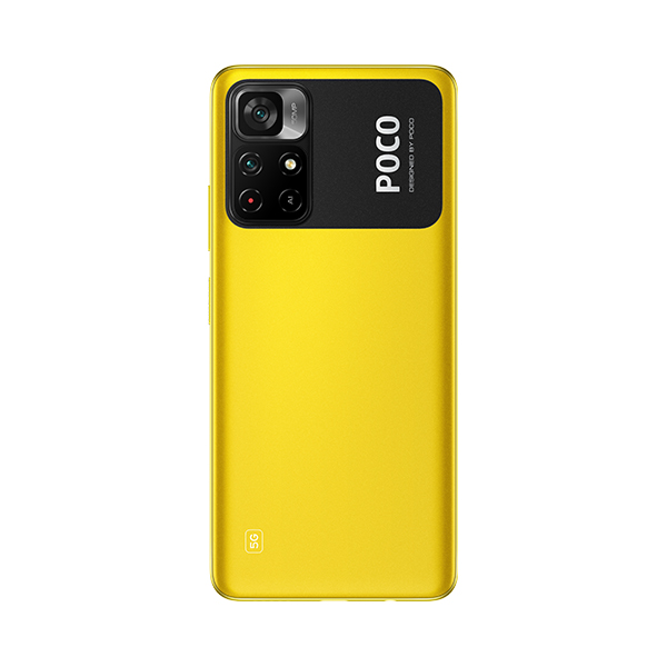סמארטפון POCO M4 Pro 5G גרסה 6GB+128GB בצבע צהוב
