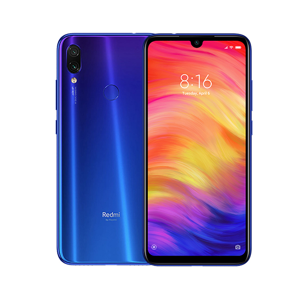 סמארטפון REDMI NOTE 7 גרסה 4GB+128GB בצבע כחול