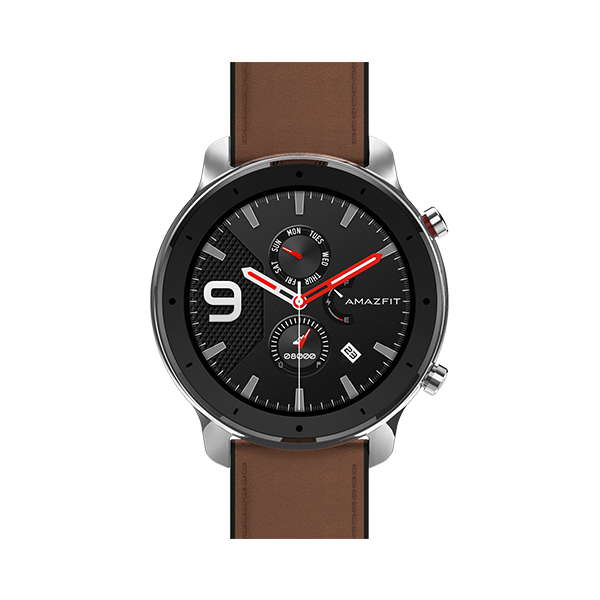 שעון חכם דגם Amazfit GTR 47mm בצבע חום