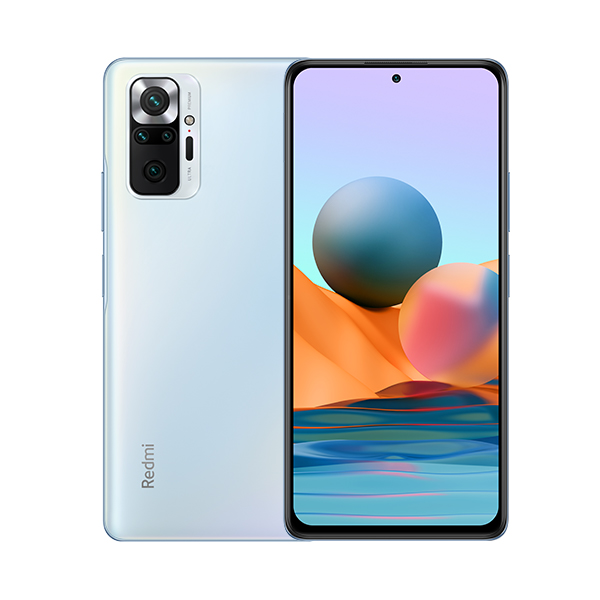 סמארטפון Redmi Note 10 Pro גרסה 6GB+128GB בצבע כחול ים