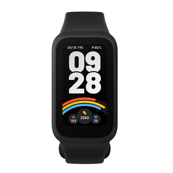 צמיד כושר חכם דור 9 דגם Xiaomi Smart Band 9 Active בצבע שחור
