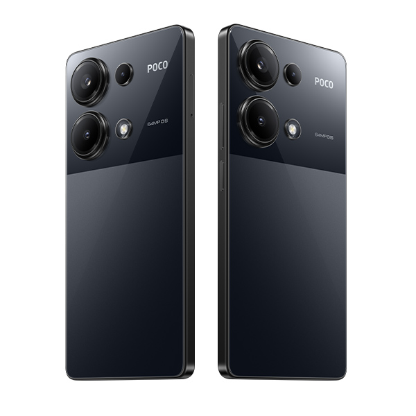 סמארטפון POCO M6 PRO גרסה 8GB+256GB בצבע שחור