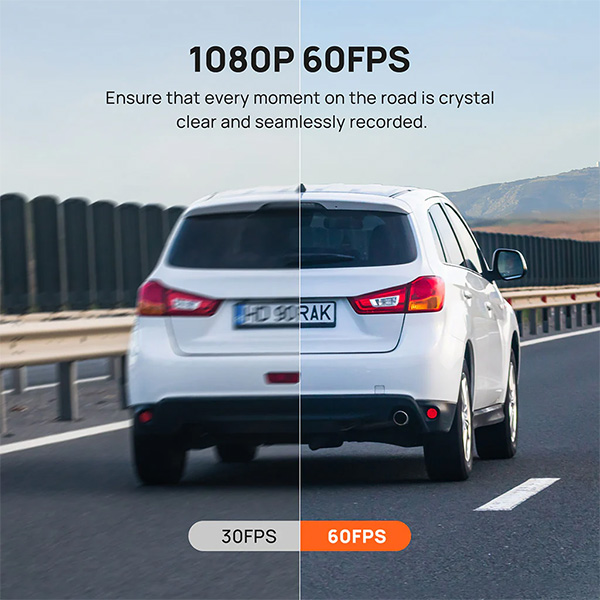 מצלמת רכב חכמה דו-כיוונית 70mai Dash Cam A200